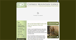 Desktop Screenshot of catskillmtlodge.com